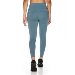 Reebok • Blue High-Waisted 7/8 Pocket Leggings • Size Small